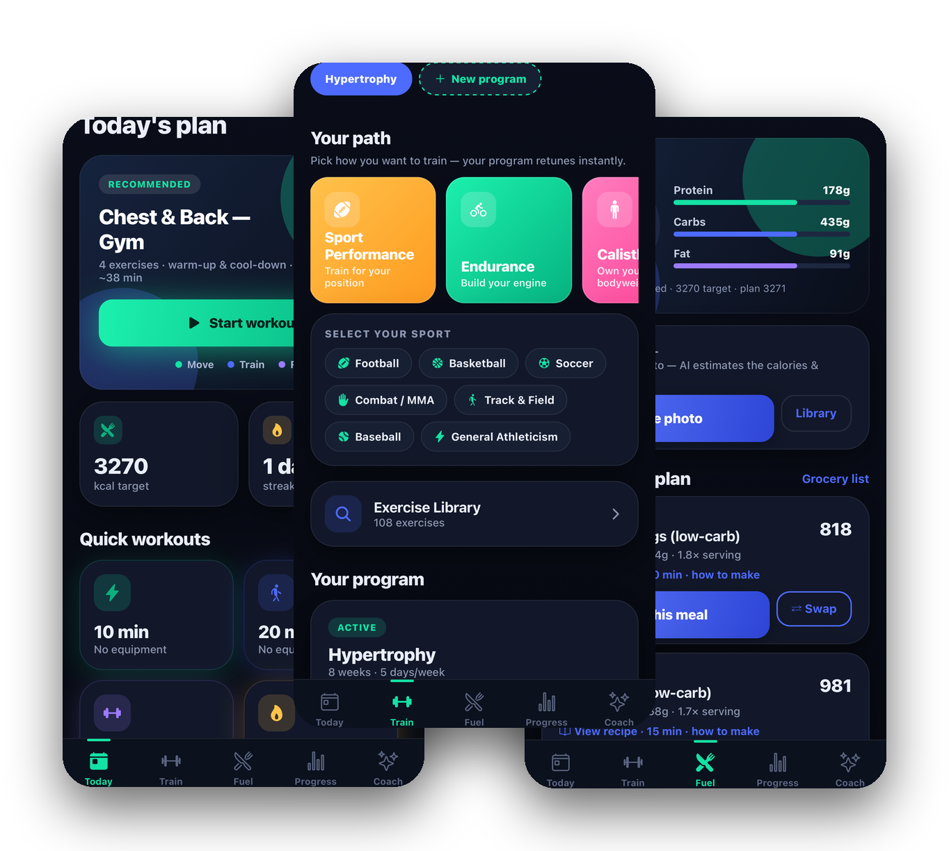 Surge fitness app